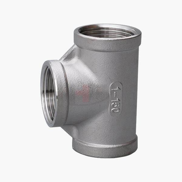 Тройник с резьбой Bspt из нержавеющей стали класса 150